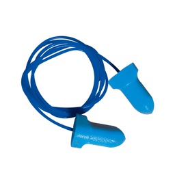 [EKHO-32DETCJ] TAPON AUDITIVO AZUL DETECTABLE 32DB CON CORDON CAJA CON 1000 PARES.