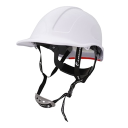 [WW-2006BK] CASCO BLANCO ASSEMBLER AJUSTE DE MATRACA, REFLEJANTE, BARBOQUEJO Y AISLANTE TERM