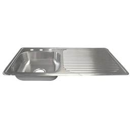 [10ED] TARJA AC.INOX.ESC.DER.GRANDE 100 X 50 CMS. PROF.15 CMS APROX