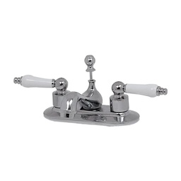[20C] MEZCLADORA P/LAVABO 4&quot; CROMADA C/DESAGUE AUT.