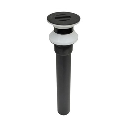 [30LRN] CONTRA DE LATON C/REBOSADERO Y REJILLA P/LAV ACA.NEGRO