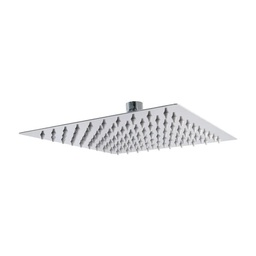 [44DCA] REGADERA DELGADA CUAD.6X6" AC.INOX.AC.CROMO