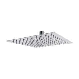 [44DCB] REGADERA DELGADA CUAD.8X8" AC.INOX.AC.CROMO