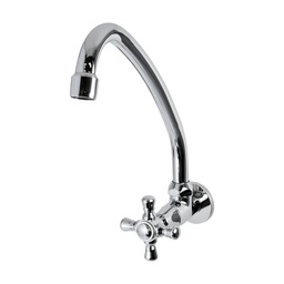 [7FPC] LLAVE IND P/FREG A LA PARED MAN CRUZ DE ABS A/CROMO