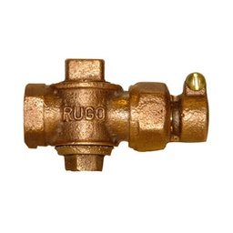 [89LTA 19X22] VALVULA BANQ.3/4&quot; C/DIAM.EXT.7/8&quot; C/TCA.ABR.FIERRO/POLIET