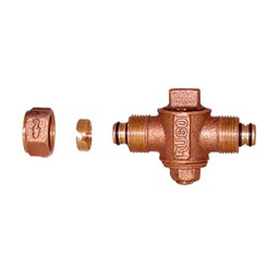 [91P 13] VALVULA BANQUETA 1/2" P/TUBO D/PLASTICO