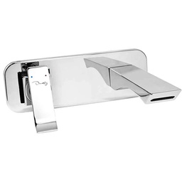 [D130S] MONOMANDO LAVABO PARED SATINADA