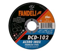 [72941 DCD-102] DISCO FNDL.PRO CTE.INOX. 4 1/2”DELG