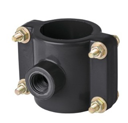 [40712] Abrazadera para toma domiciliaria PP 2' x 1/2', FOSET