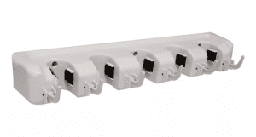 [283213] Organizador escobas-trapeadores con gancho 2805 Fleximatic