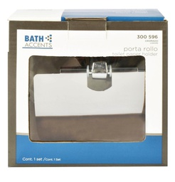 [300596] PORTA ROLLO DE METAL BATH ACCENTS
