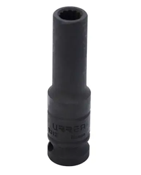 [Dado de impacto largo cuadro de 1/2", 12 puntas, en pulgadas, 3/8" Urrea] 7312