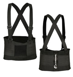 [JYR-806XL3C] SOPORTE SACROLUMBAR ECOFRIENDLY ELASTICO ESTANDAR CON TERCER CINTURON T-XLG.