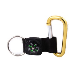 [C-00935] GANCHO RAPIDO DE ALUMINIO C/BRUJULA TIPO "D" 6.2MM X 67MM (PRECIO X PIEZA - EMPAQUE C/2 PZAS)