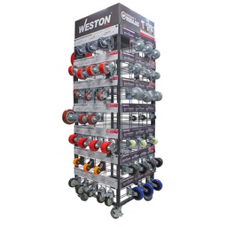 [EX-RODAPAQ] PAQUETE DE RODAJAS + EXHIBIDOR EN COMODATO