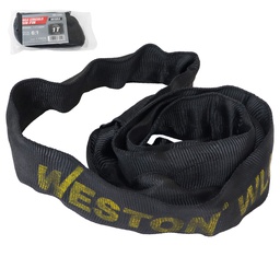 [ME-1225] ESLINGA CIRCULO SIN FIN POLIESTER NEGRA 1M 1T