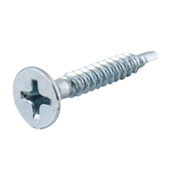[PI-18005] PIJA PARA TABLAROCA PUNTA D/BROCA GALVANIZADA #6x1-1/8&quot; (Precio x Caja - caja c/1200 piezas)