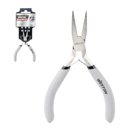 [PN-0120] MINIPINZA PUNTA PLANA 4.5&quot; (CAJA C/6 PZAS - PRECIO X PIEZA)