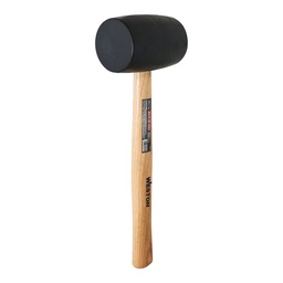 [PN-0395] MAZO DE HULE 16 OZ MANGO 11&quot; DE MADERA