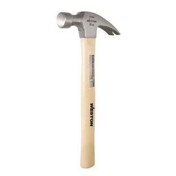 [PN-0425] MARTILLO PULIDO UÑA RECTA 20 OZ MANGO 13&quot; DE MADERA