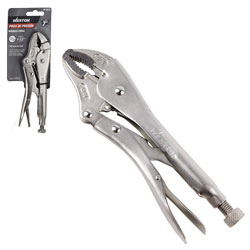 [PP-0010] PINZA DE PRESION C/MORDAZA CURVA CRV 7'' (7CR) (CAJA C/6 PZAS - PRECIO X PIEZA)