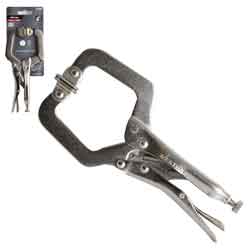 [PP-0055] PINZA DE PRESION TIPO C C/MORDAZA AJUSTABLE 6'' (6SP) (CAJA C/6 PZAS - PRECIO X PIEZA)