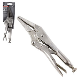 [PP-0100] PINZA DE PRESION PUNTA LARGA C/CORTA CABLE 9'' (9LN) (CAJA C/6 PZAS - PRECIO X PIEZA)