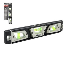 [SA-305-2000] NIVEL TORPEDO MAGNETICO DE ALUMINIO 10&quot; (CAJA C/10 PZAS - PRECIO X PIEZA)