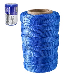 [SA-305-6175] HILO PARA ALBAÑIL DE POLIPROPILENO CAL. 18 AZUL GDE 165M