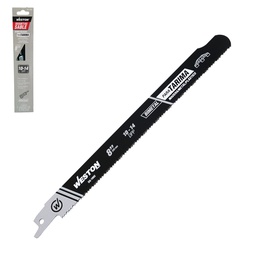 [SG-1002] SEGUETA SABLE BIMETALICA DESARMADORA DE TARIMAS 8&quot; 10/14DPP (JGO C/5 PZS)