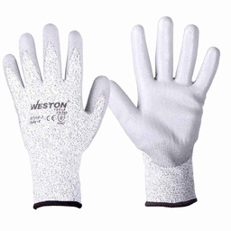 [ST018-2] GUANTE ANTICORTE WESTON NIVEL 5 TALLA 8 (Precio x par - Empaque c/10 pares)