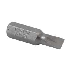 [ST-6-100-040] PUNTA PLANA P/DES.3/16 X 2&quot; (PRECIO POR PIEZA, EMPAQUE CJA C/30 PZS)
