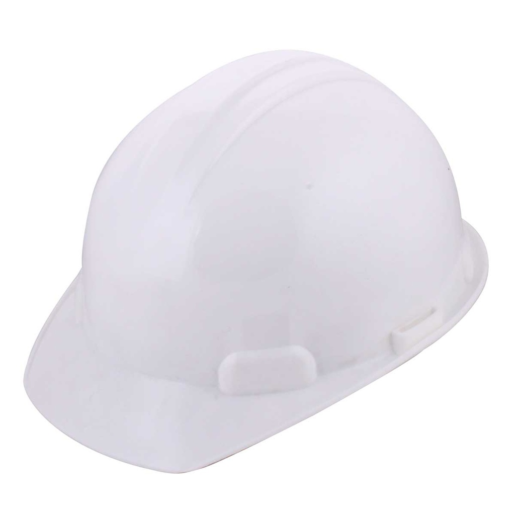 CASCO DE SEGURIDAD TIPO CACHUCHA C/MATRACA BLANCO