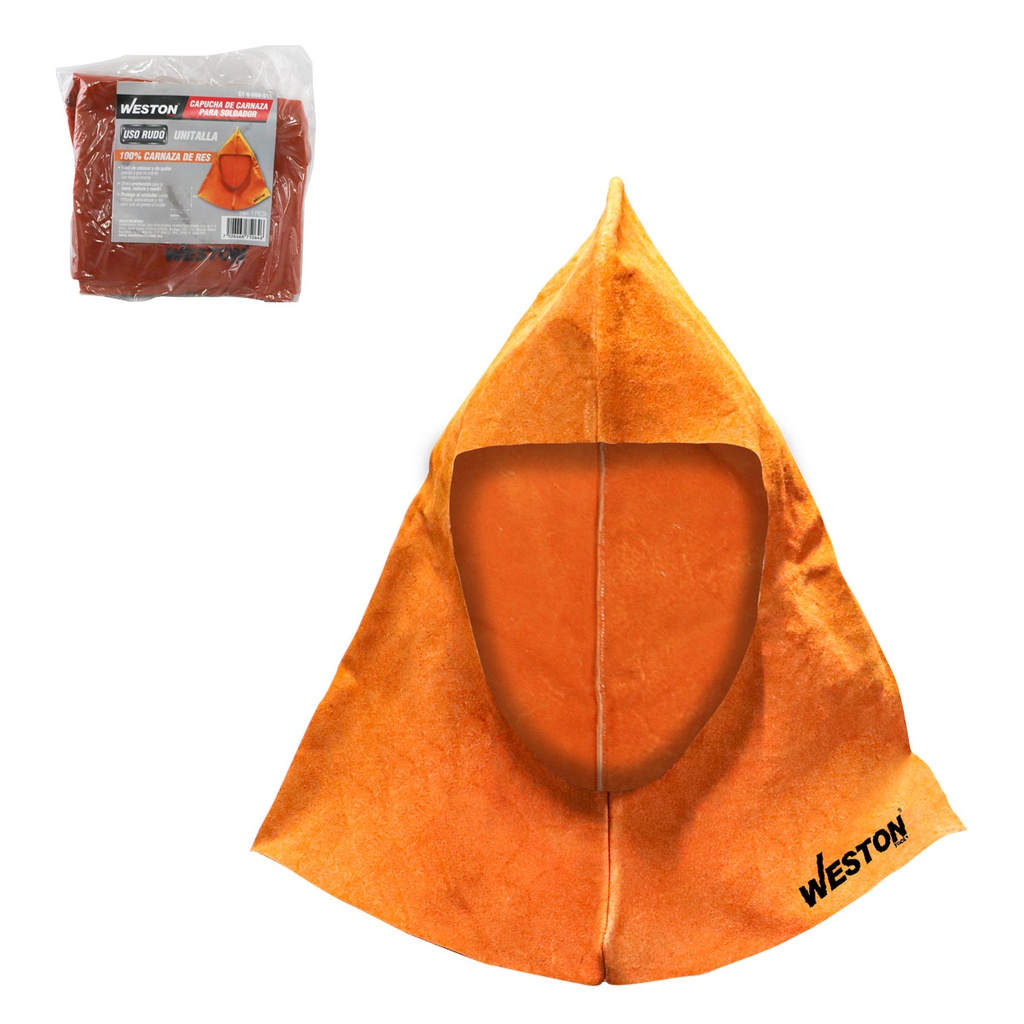 CAPUCHA PARA SOLDADOR DE CARNAZA USO RUDO UNITALLA
