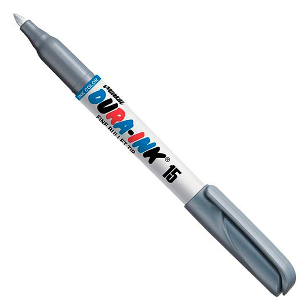 MARCADOR PERMANENTE SILVER (INK 15) (CAJA C/12 - PRECIO X PZA)