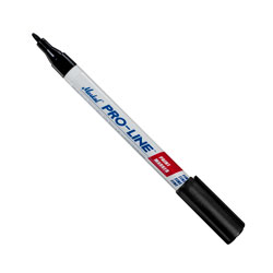 MARCADOR PUNTO FINO PROLINE NEGRO (CAJA C/12 - PRECIO X PZA)