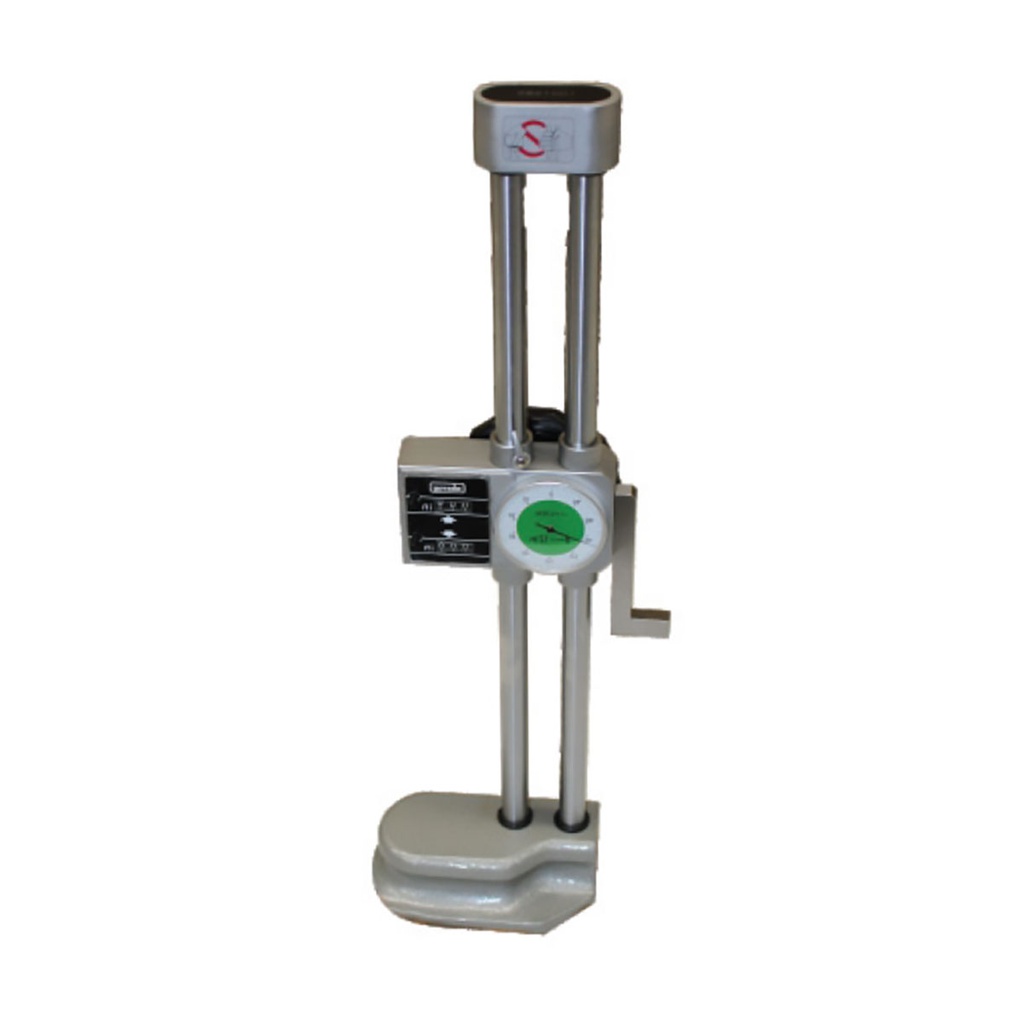 CALIBRADOR DE ALTURAS C/DOBLE POSTE 0-24"