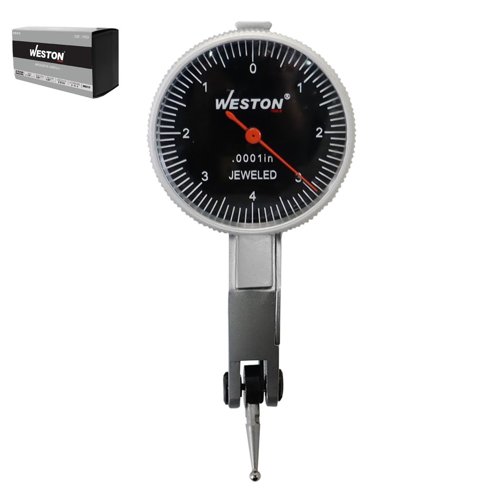 INDICADOR D/PESTAÑA 0 - 0.008&quot;mm X 0.0001&quot;