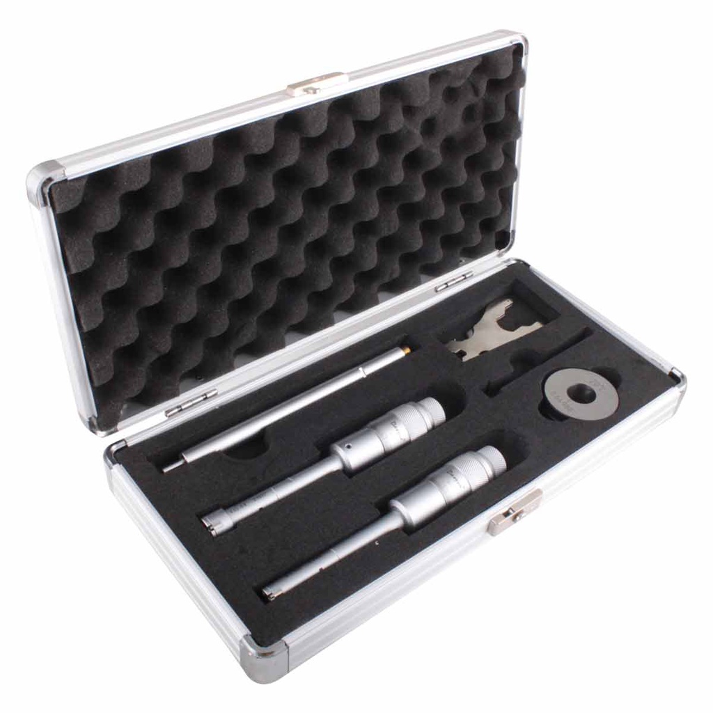 MICROMETRO P/INTERIOR 3 PUNTAS JGO 2 PZS. 0.5-0.8''*(0.5-0.65'',0.65-0.8'')*0.0002''*6