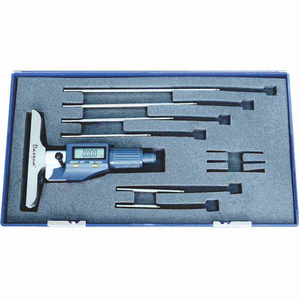 MICROMETRO D/PROF. DIG. 0-150MM*/0-6*.001MM/0.00005 C/PILA CR2032