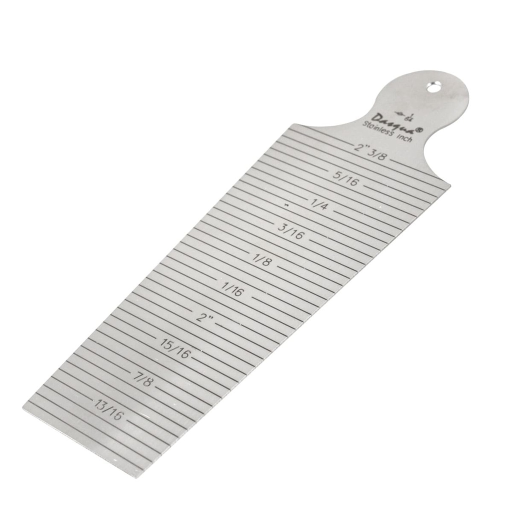 CALIBRADOR DE AGUJEROS  1-3/4"*2-3/8" X 1/64"*1-3/4"*2-3/8" BY 1/64