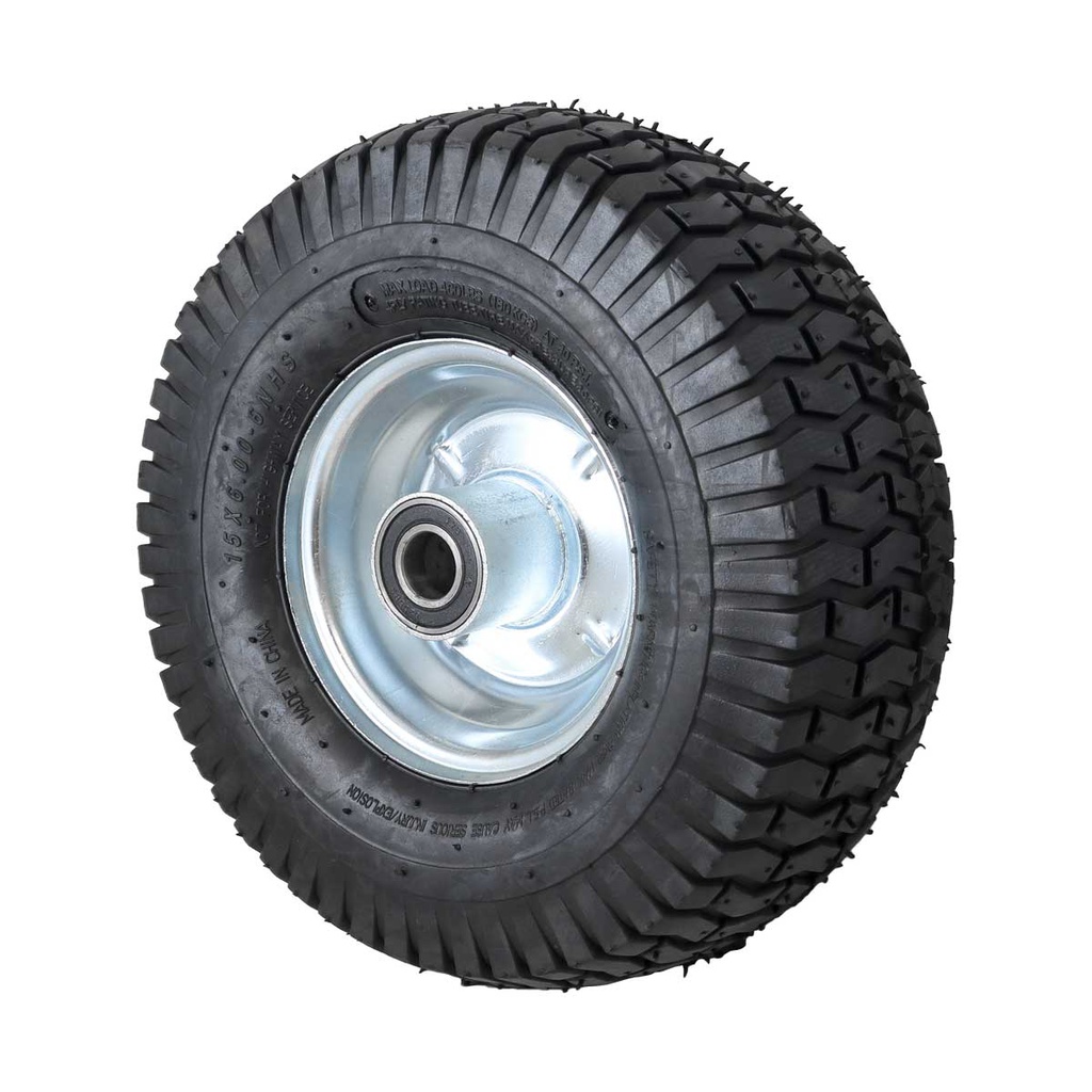 RUEDA NEUMATICA 15X6.00-6 ENTRADA 5/8&quot;