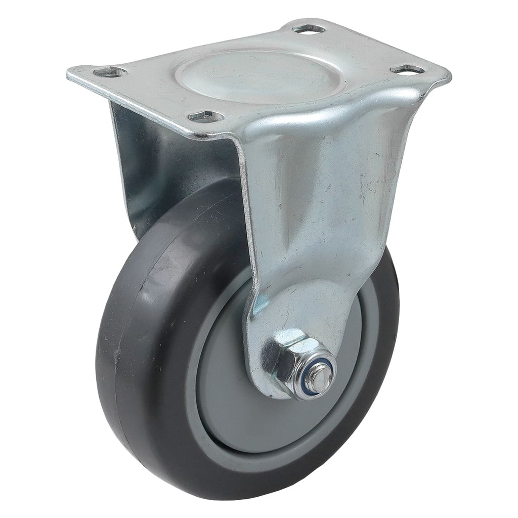 RODAJA DE TPR CON PP FIJA 4X1-1/4"