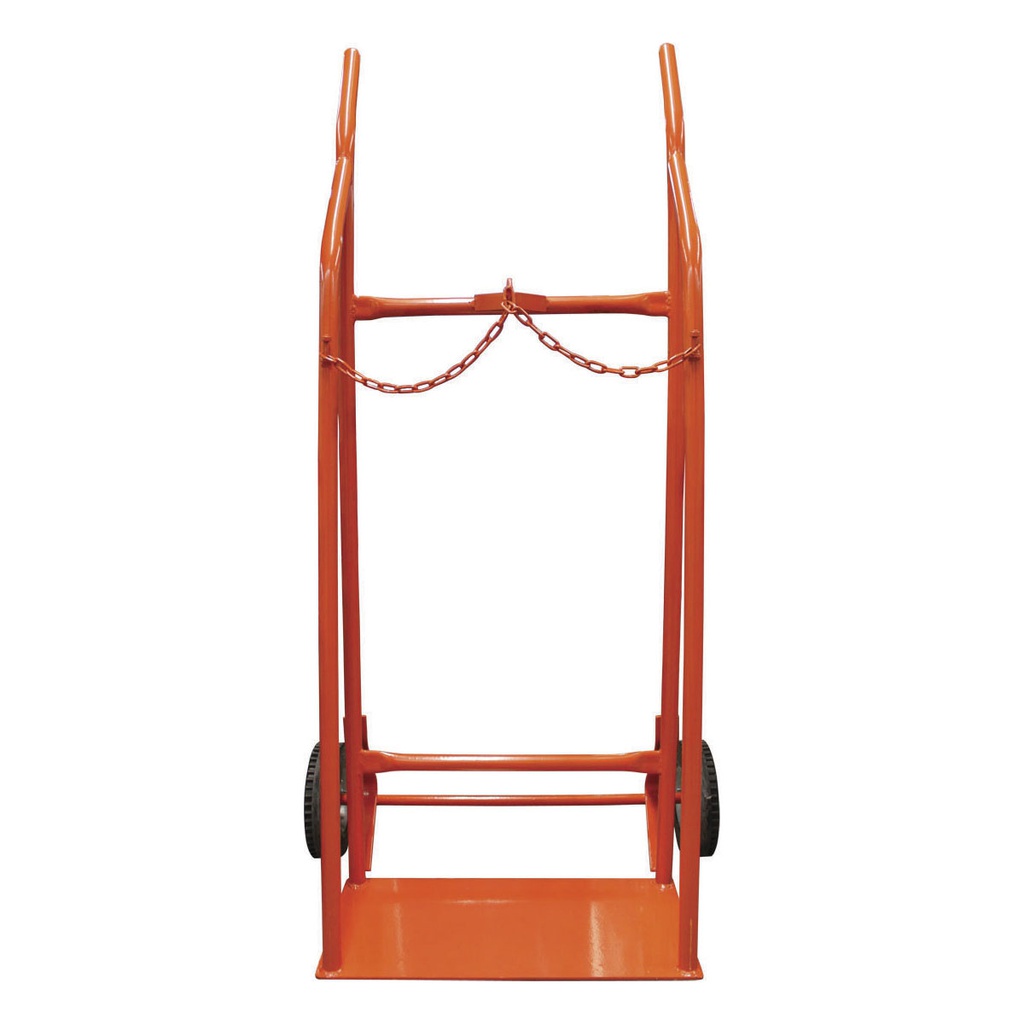 CARRETILLA PORTA TANQUE OXI/ACETILENO PROF. RUEDA DE HULE