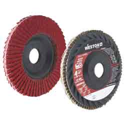 DISCO LAMINADO CERAMICO CON RESPALDO DE PLASTICO T27 4-1/2" G60  WP