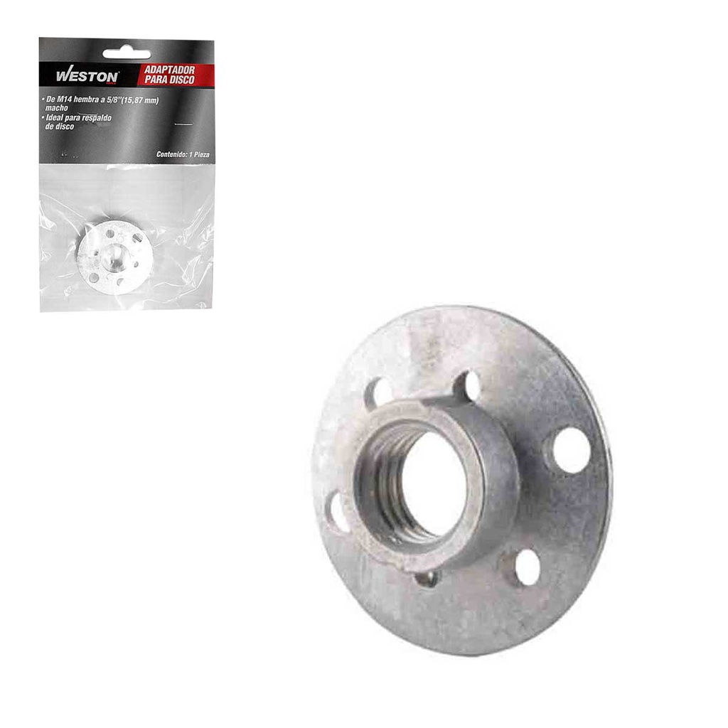 ADAPTADOR P/DISCO 4-1/2" ROSCA M14