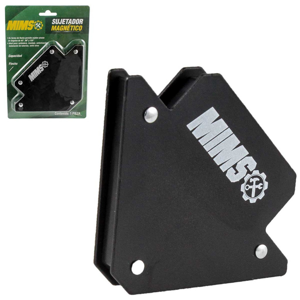 SUJETADOR MAGNETICO TIPO FLECHA P/SOLDAR 3&quot; - 11KG