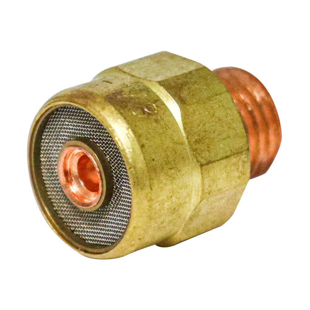 GAS LENS P/ANTORCHA TIG 1/8" 18GL18 T/EUROPEO (Empaque c/10 pzas - Precio x pieza)