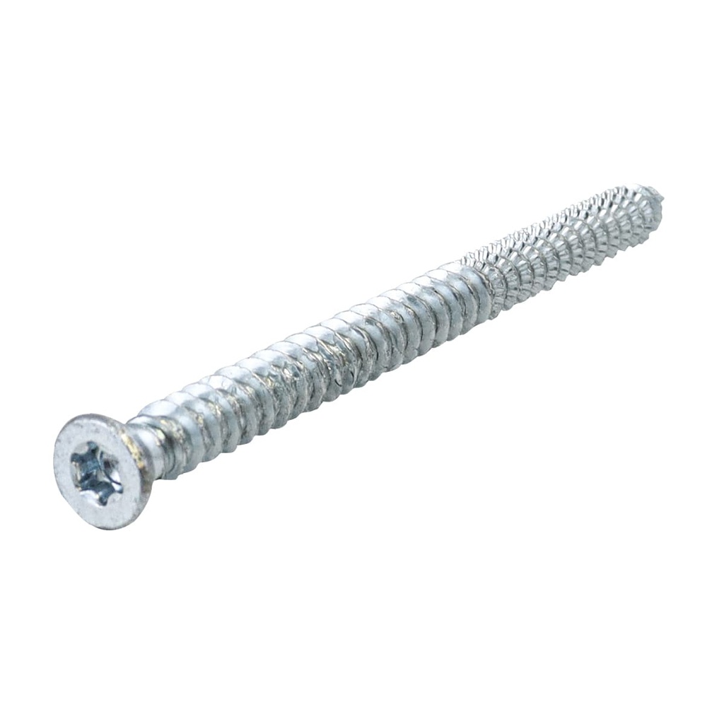 PIJA CABEZA PLANA TORX GALV. P/MDF D/FIJACION 7,5 mm X 100 mm T30 (Precio x Caja - caja c/100 piezas