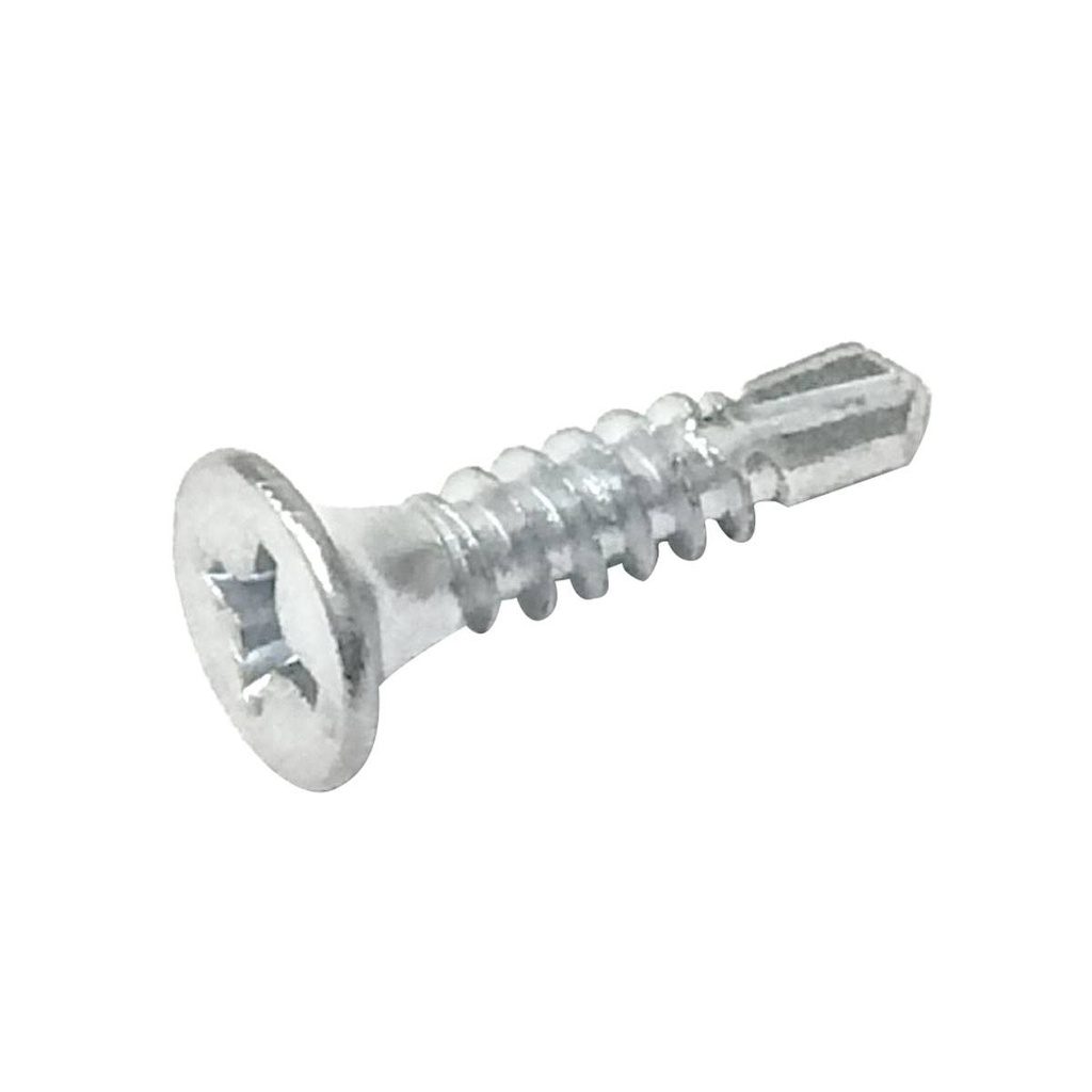 PIJA P/LAMINA CAB.PLANA PUNTA DE BROCA GALV. #8 X 2-3/8" (Precio x Caja a Granel c/4000piezas)